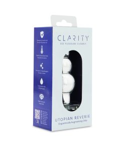 Clarity Utopian Reverie Glass Dildo 12 Clarity Utopian Reverie Glass Dildo