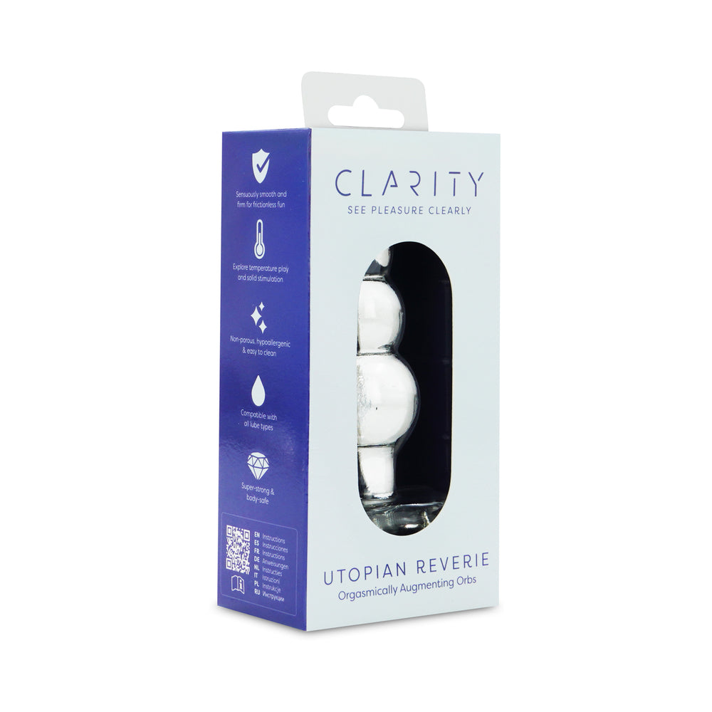 Clarity Utopian Reverie Glass Dildo 6 Clarity Utopian Reverie Glass Dildo - Image 6