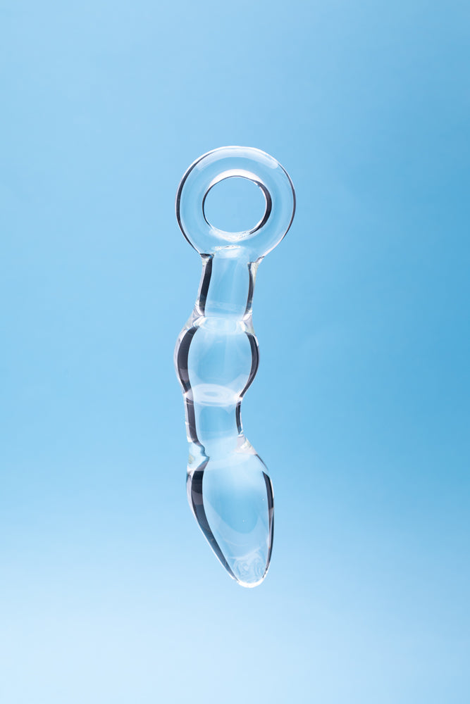 Clarity Utopian Mystique Glass Dildo 3 Clarity Utopian Mystique Glass Dildo - Image 3