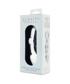 Clarity Utopian Mystique Glass Dildo 9 Clarity Utopian Mystique Glass Dildo