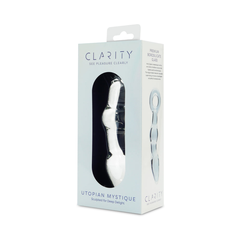 Clarity Utopian Mystique Glass Dildo 4 Clarity Utopian Mystique Glass Dildo - Image 4