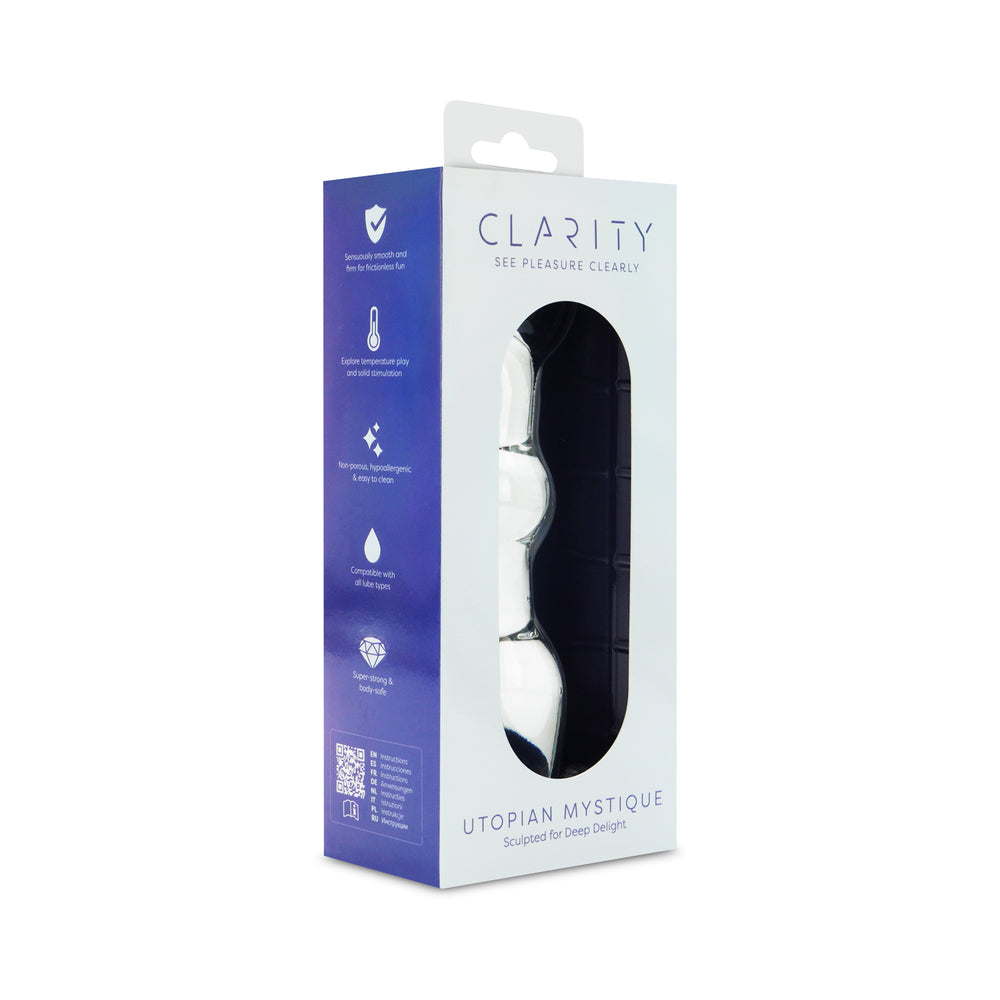 Clarity Utopian Mystique Glass Dildo 5 Clarity Utopian Mystique Glass Dildo - Image 5