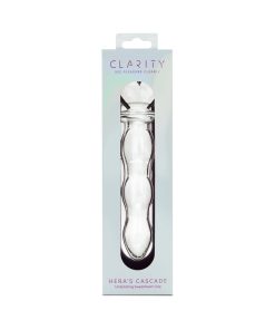 Clarity Hera'S Cascade Glass Dildo