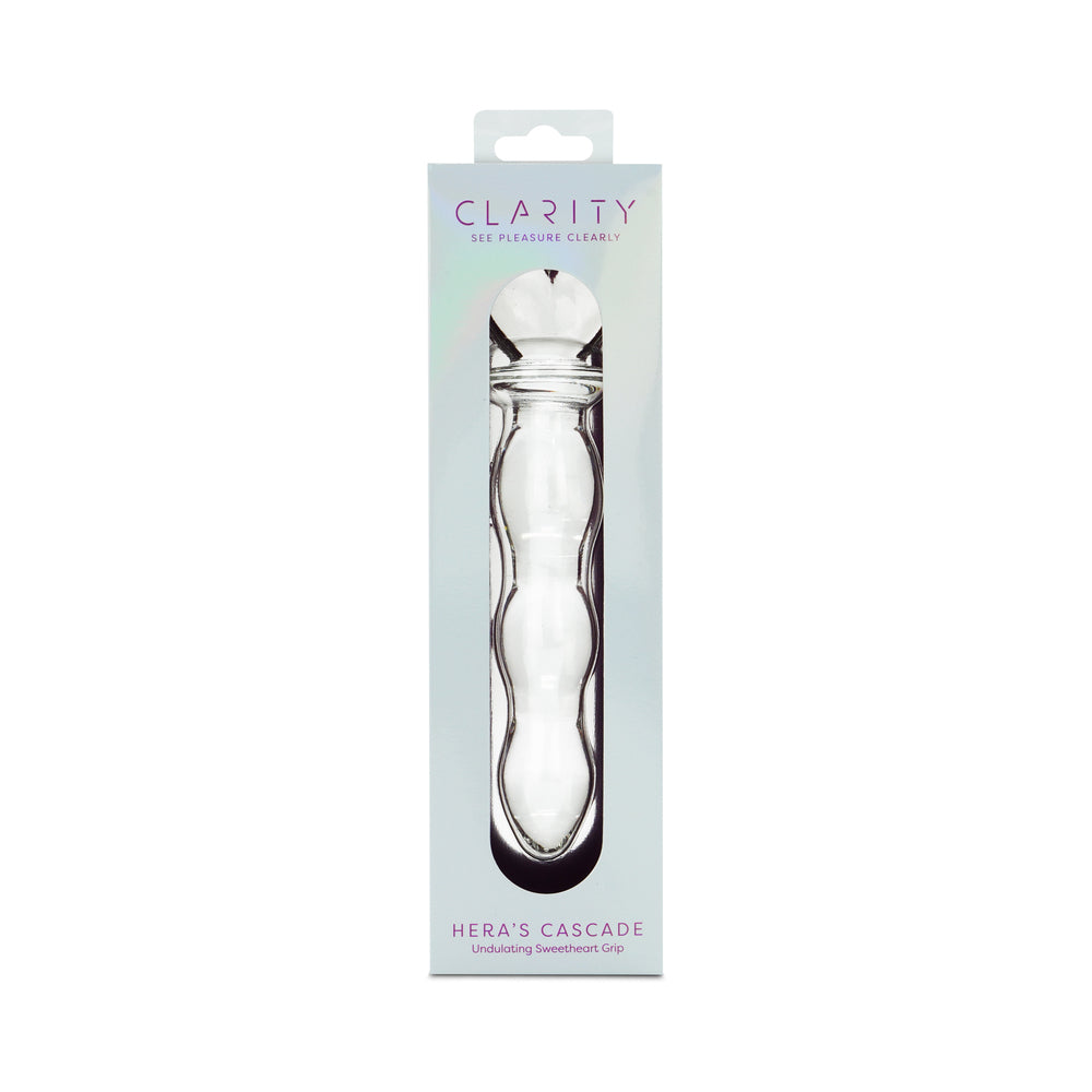 Clarity Hera'S Cascade Glass Dildo 1 Clarity Hera'S Cascade Glass Dildo