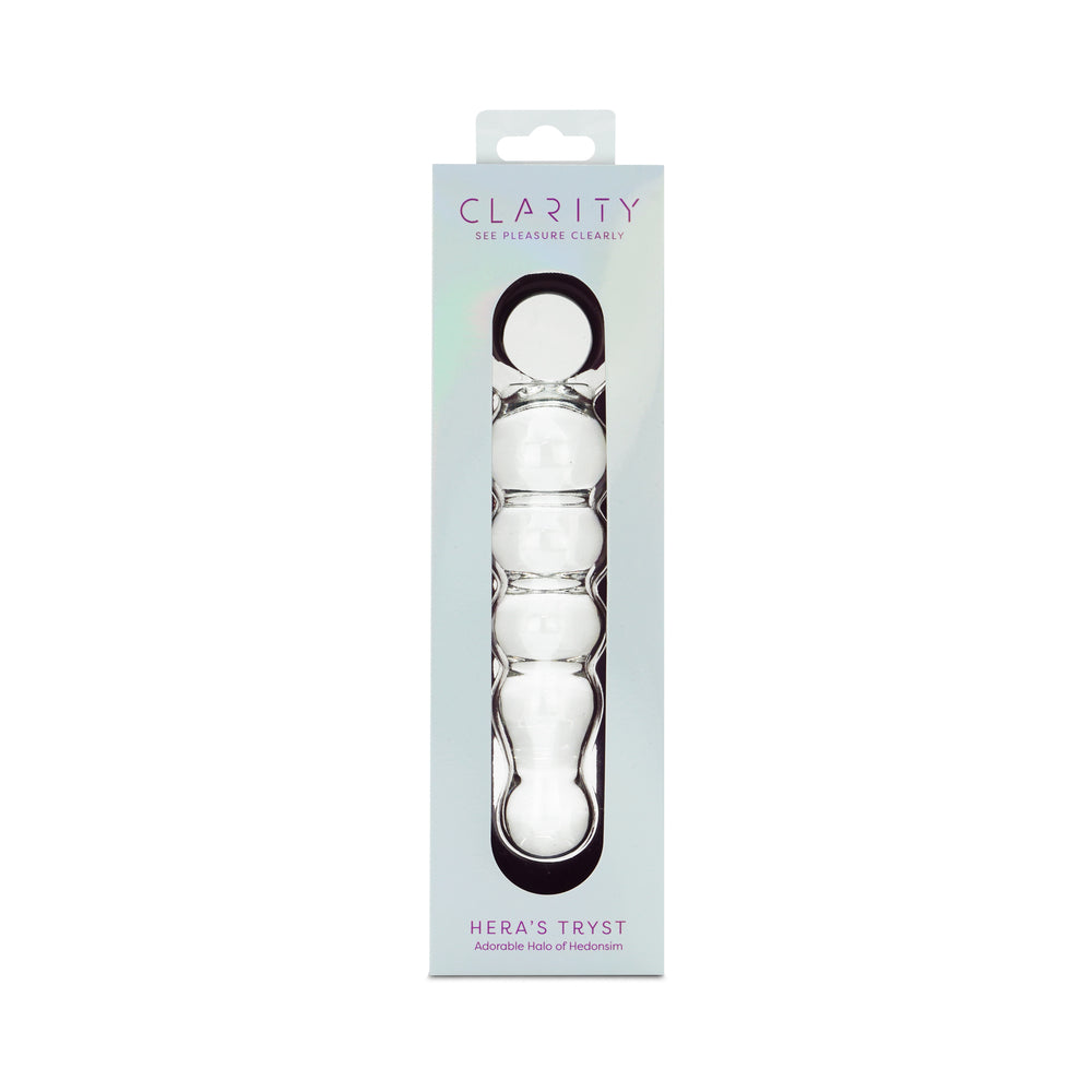 Clarity Hera'S Tryst Glass Dildo 1 Clarity Hera'S Tryst Glass Dildo
