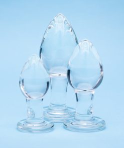 Clarity Utopian Trinity Glass Plug Set 11 Clarity Utopian Trinity Glass Plug Set