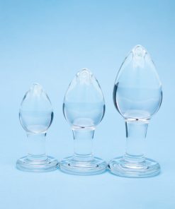 Clarity Utopian Trinity Glass Plug Set 12 Clarity Utopian Trinity Glass Plug Set
