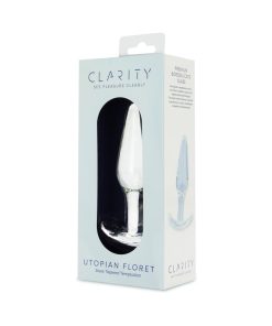 Clarity Utopian Floret Glass Plug