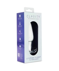 Clarity Utopian Floret Glass Plug