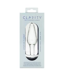 Clarity Utopian Floret Glass Plug
