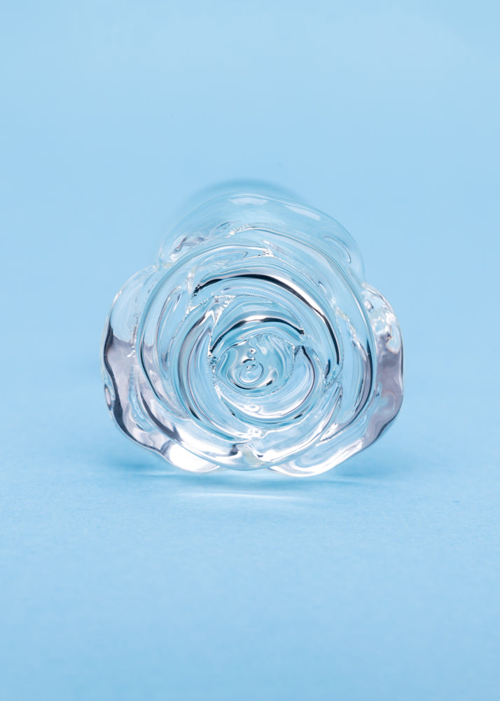 Clarity Utopian Bloom Glass Plug 5 Clarity Utopian Bloom Glass Plug - Image 5