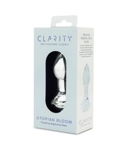 Clarity Utopian Bloom Glass Plug 13 Clarity Utopian Bloom Glass Plug