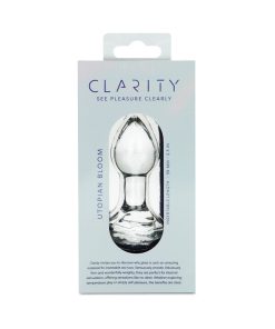 Clarity Utopian Bloom Glass Plug 15 Clarity Utopian Bloom Glass Plug