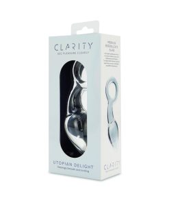 Clarity Utopian Delight Glass Plug