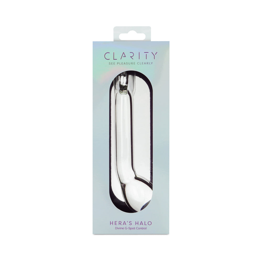 Clarity Hera'S Halo Glass Dildo 1 Clarity Hera'S Halo Glass Dildo