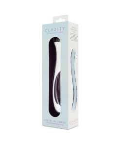 Clarity Celestial Curve Glass Dildo 11 Clarity Celestial Curve Glass Dildo
