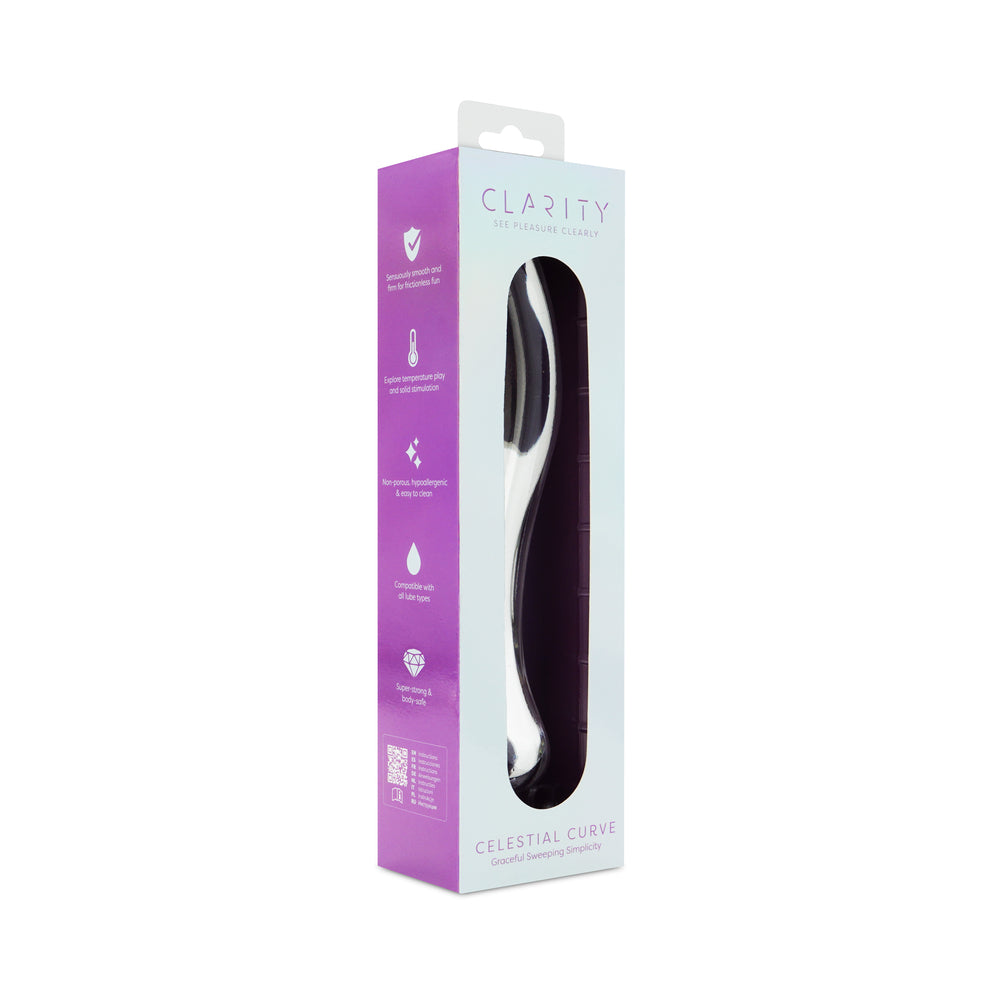 Clarity Celestial Curve Glass Dildo 6 Clarity Celestial Curve Glass Dildo - Image 6