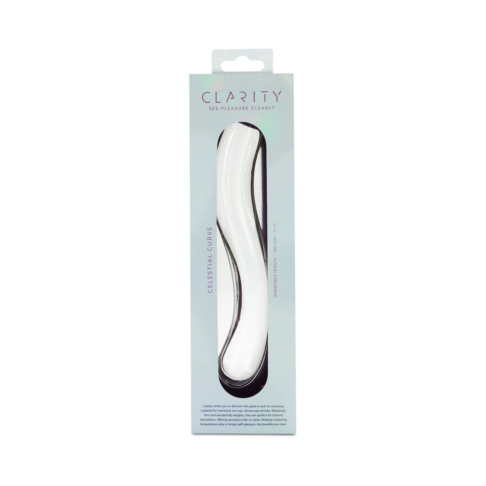 Clarity Celestial Curve Glass Dildo 7 Clarity Celestial Curve Glass Dildo - Image 7