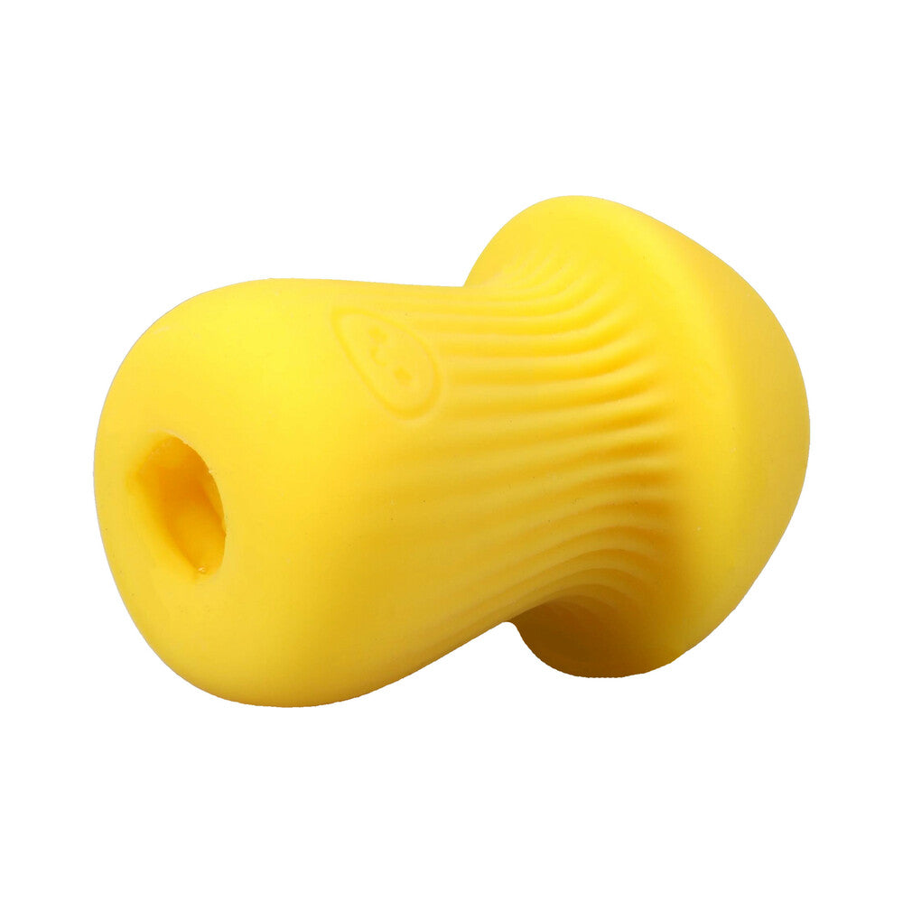Mochi Ultraskyn Mini Stroker Yellow 4 Mochi Ultraskyn Mini Stroker Yellow - Image 4