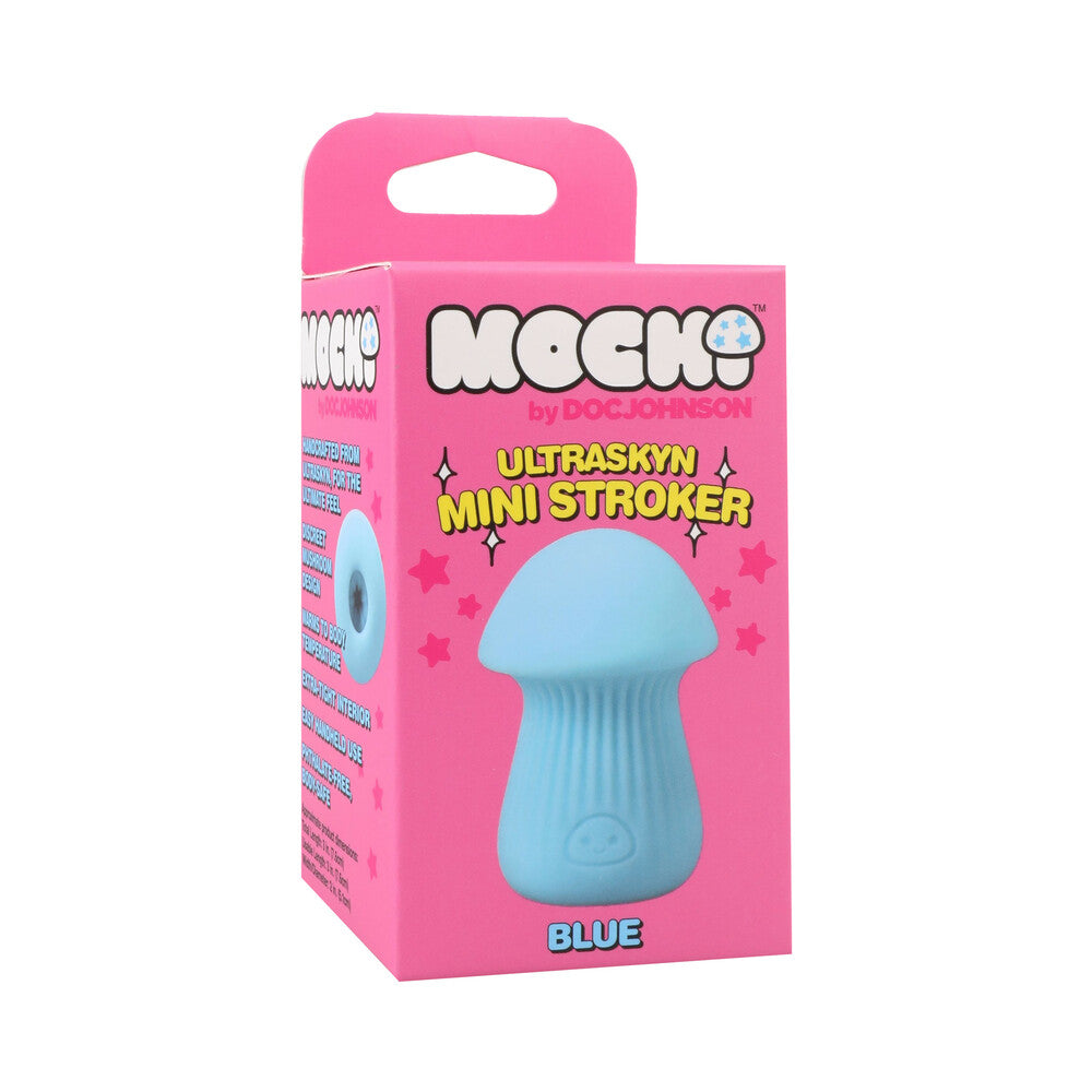 Mochi Ultraskyn Mini Stroker Blue 1 Mochi Ultraskyn Mini Stroker Blue