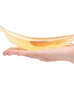 Glas Banana Joy 7 In. Glass Dildo 12 Glas Banana Joy 7 In. Glass Dildo