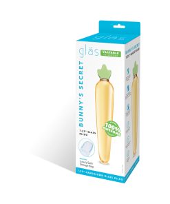 Glas Bunny'S Secret 7.25 In. Glass Dildo