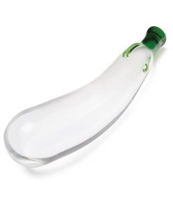 Glas Eggplant Ecstasy 7.25 In. Glass Dildo