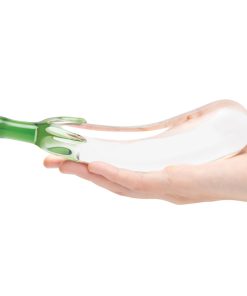 Glas Eggplant Ecstasy 7.25 In. Glass Dildo