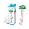 Glas Magic Mushroom Dildo 7.5 In. Glass Dildo
