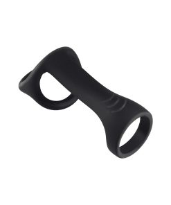 Magic Ridged Cock Strap&Ball Stretcher Black 6 Magic Ridged Cock Strap&Ball Stretcher Black