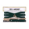 Sportsheets Sex & Mischief Indica Cutout Collar And Leash