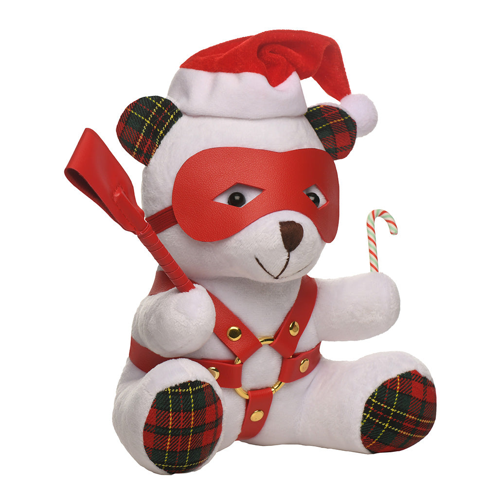 Master Series Holiday Bondage Bear White 2 Master Series Holiday Bondage Bear White - Image 2