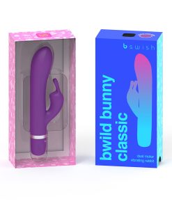 B Swish Bwild Classic Bunny Vibrator Purple