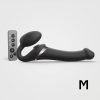 Strap-On-Me Multi Orgasm Bendable Strap-On Medium Black
