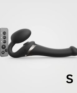 Strap-On-Me Multi Orgasm Bendable Strap-On Small Black